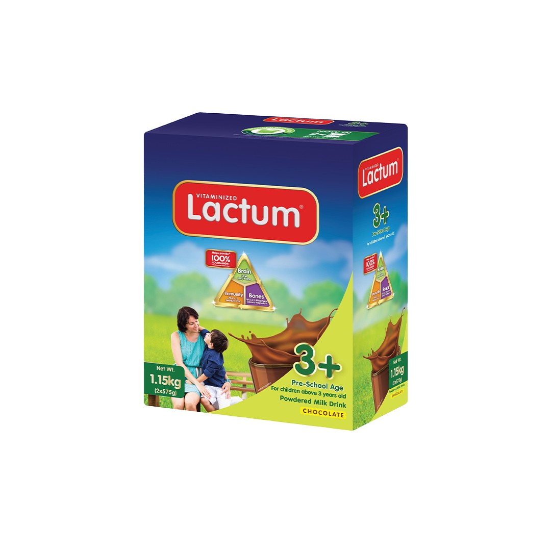 Lactum 3+ Chocolate 1.15kg Powdered Milk Drink for Children Above 3 Years Old