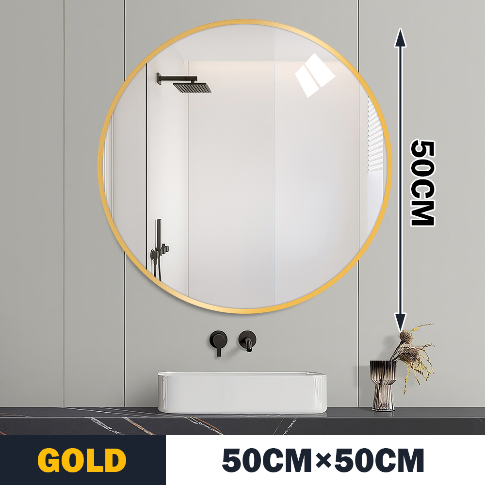 Bathroom Mirror Round Decorative Mirror Wall Mirror Dressing Makeup Mirror