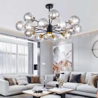 AGEALTER Nordic Chandelier Led Ceiling Light Living Room Dining Glass Ball Pendant Light Modern Bedroom Chandelier