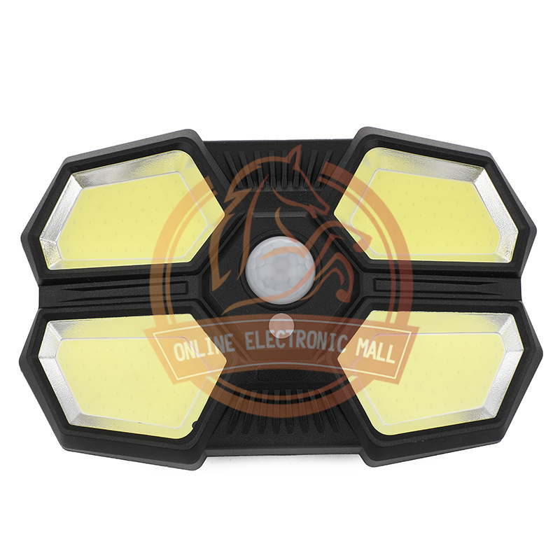 BZ 108/180LED COB Solar Power Light PIR Motion Sensor Flood Wall Light Waterproof Outdoor Indoor Garden