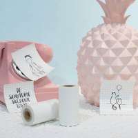 ORIGINAL Paperang thermal paper white and colored ORIGINAL PAPERANG P1 Printer Paper 3 Rolls/lot Machine Paperang Thermal Printing Paper Mini Phone Portable Bluetooth Photo Paper 1year  5years（color）and 10YEARS