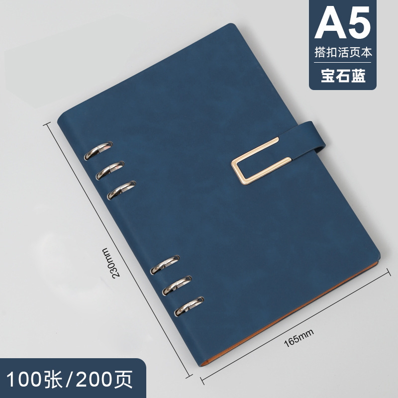 Notebook A5 Buku Tulis Premium Buku Catatan Custom Binder 6 Lobang Binder 20 Lobang Custom Buku Agenda Exclusive