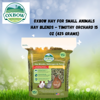 Oxbow Hay for Small Animals Hay Blends - Timothy Orchard 15 oz (425 grams)