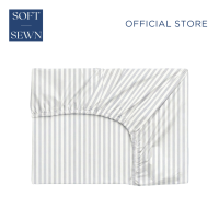 Soft Sewn Fitted Sheet Only Fully Garterized Lightweight Wrinkle-Resistant Microfiber (Single Semi Double Double Queen King)
