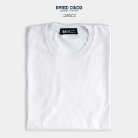 Rated Cinco Classics | Plain Shirt | Unisex Tshirt | Cotton Tee | Casual Tops for Men and Women