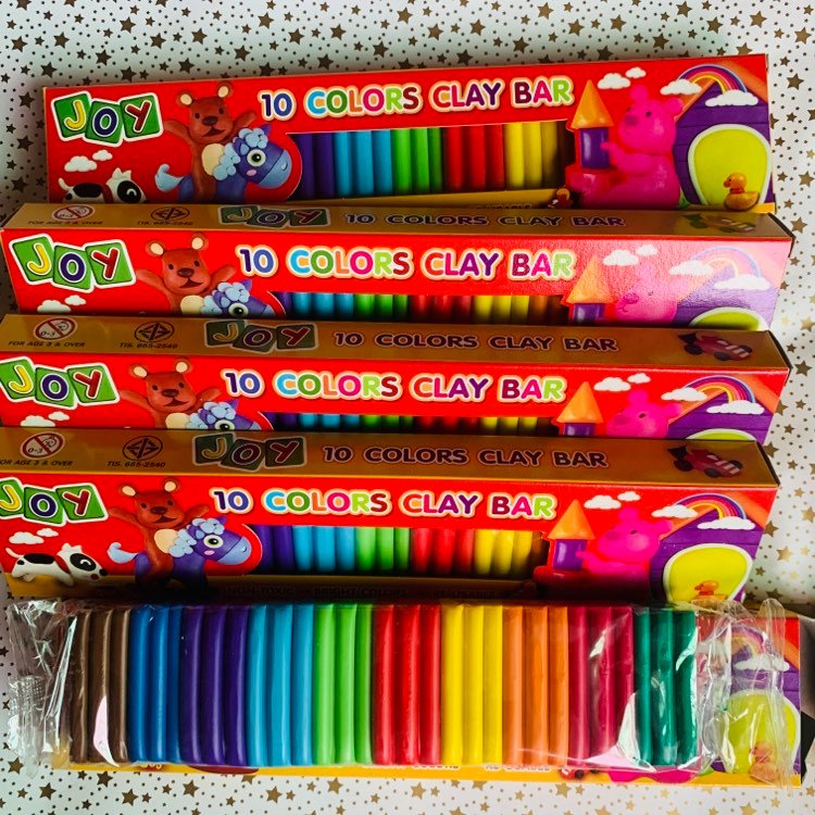 JOY 10 Colors Clay Bar (Sold per box)