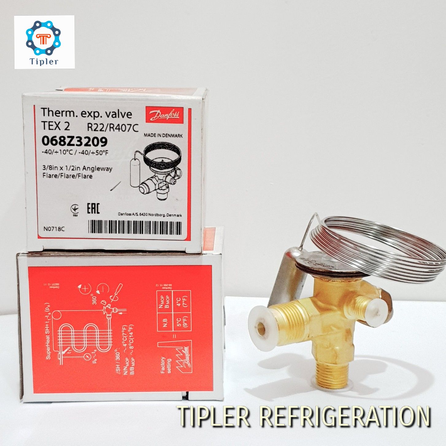 DANFOSS Expansion Valve TEX2 (068Z3209)