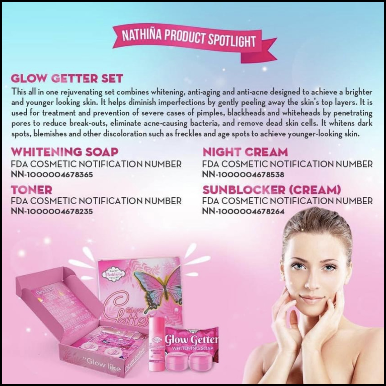 Nathiña Glow Getter Set review and price