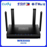 Cudy WR3000 AX3000 Gigabit Mesh 4-Stream Dual Band Wi-Fi 6 Router itw