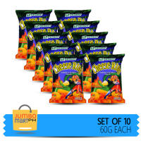 REGENT CHEESE RING CHEESY JALAPENO FLAVOURED SNACK 60G