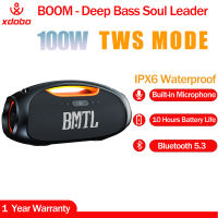 BMTL BOOM 100W Wireless Bluetooth Speakers Deep Bass Speakers TWS Mode  Waterproof Speakers Portable Outdoor Indoor Speakers