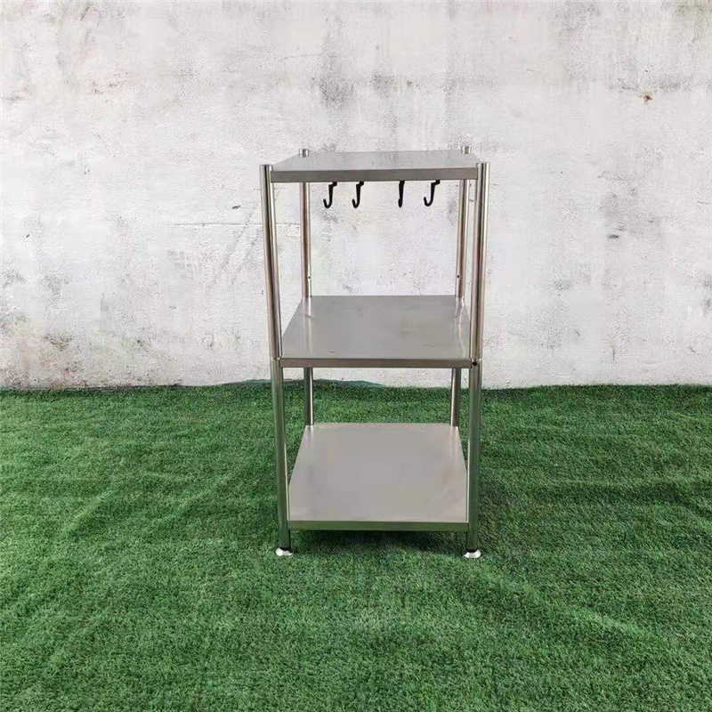 4Tier Kitchen Organizer Storage Rack Stainless Steel Kitchen Rack