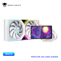 Jungle Leopard Proflow 240 5.5″ LCD Magnetic Screen 320W TDP CPU Water Cooler Black/White itw