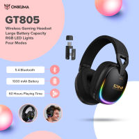 Onikuma GT805 Gaming Headphone Tri-Modes Gaming Headset Wireless Gaming Headsets 2.4G Type C USB Earphone Bluetooth Headphone USB Wired Headphones