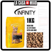 Infinity Salmon Ocean Fish Adult Kitten All Stages Dry Food Pet Cats Essential | La Casa de Miao