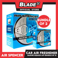 2pcs Air Spencer Eikosha Air Freshener Car Freshener Car Perfume A19 (Marine Squash)