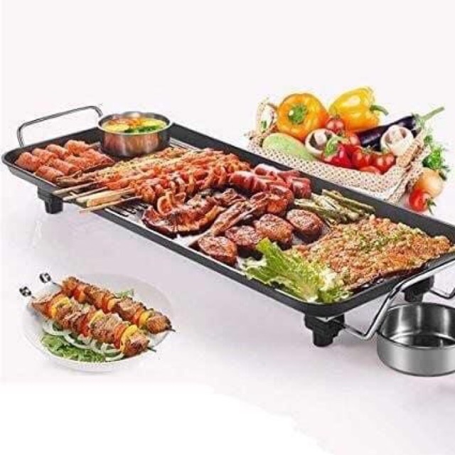 KOREAN SAMGYUPSAL GRILL ELECTRIC BARBEQUE GRILL PAN COOKING MACHINE