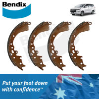 Bendix Brake Shoe BS5215 Set for Toyota Innova 2016-2021 Hi-lux Single Cab 2016-2022