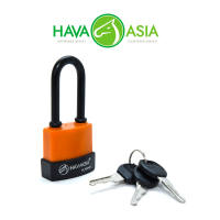 HavaAsia Heavy Duty Solid Brass W/Rubber Coated Padlock (Code: Padlock 45mm)