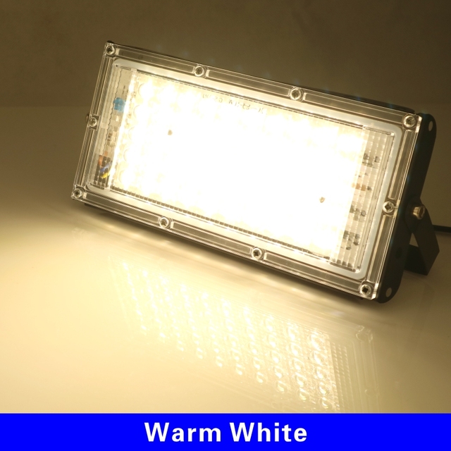 50W Led Flood Light AC 220V 230V 240V Outdoor Floodlight Spotlight IP65 Waterproof LED Street Lamp Landscape Lighting