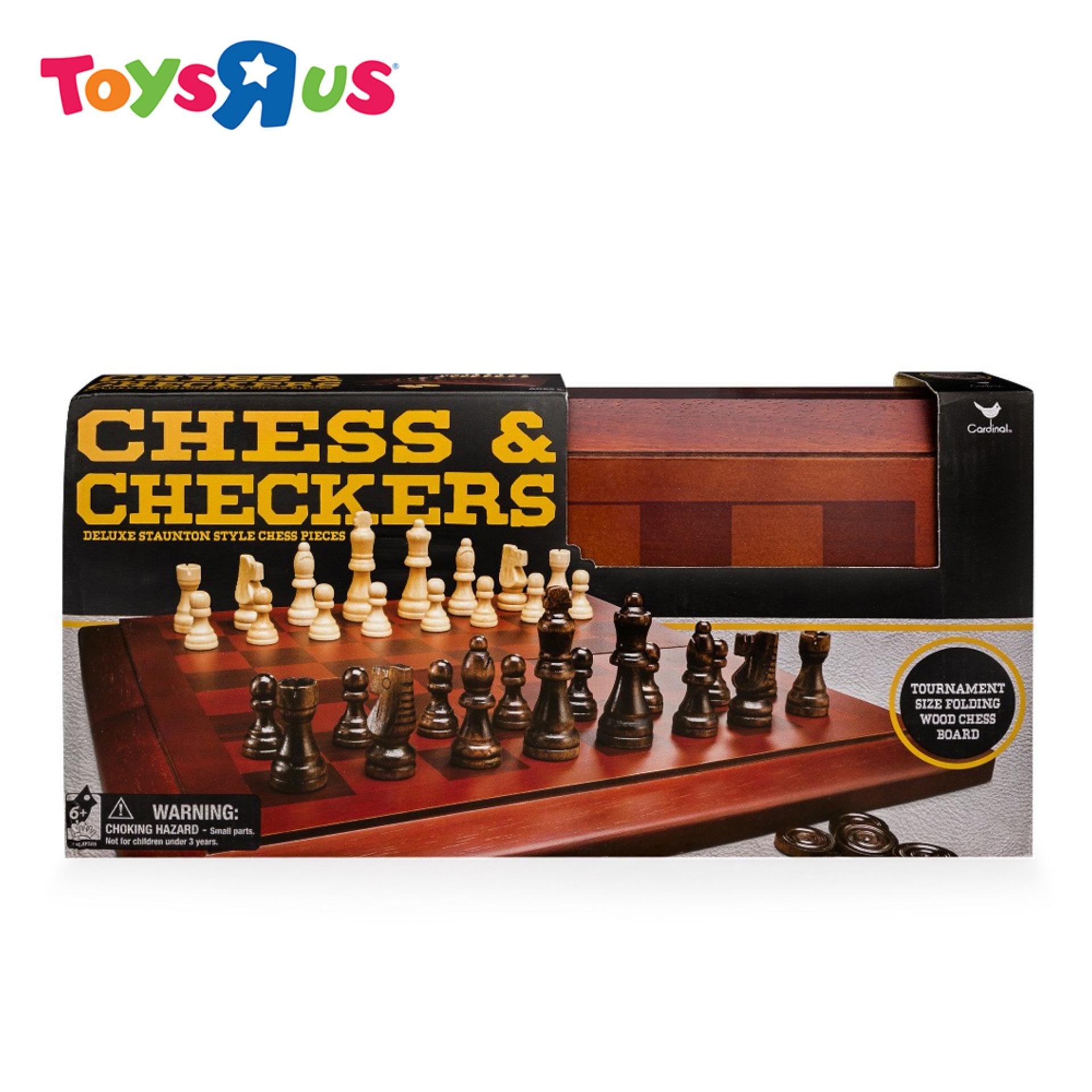 Chess and Checkers Deluxe Board Game