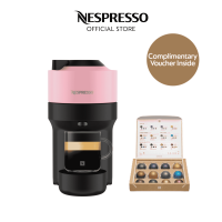 Nespresso Vertuo Pop Coffee Machine for Espresso Filter Coffee Large Coffee Cup with Coffee Capsules Candy Pink
