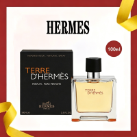 【100% Original】 Hermes Terre dHermes For Men 100ML EDT Woody Scent Long Lasting