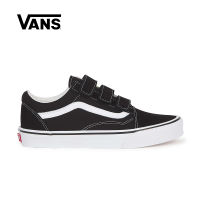 Vans Old Skool V (Suede/Canvas) Black/True White