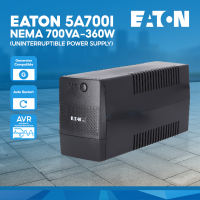 Eaton 700VA-360W Uninterruptible Power Supply 5A700I-NEMA Advantage 4 Outlet AVR/Surge