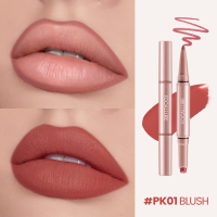 Focallure Fuller Sculpt Lip Liner Lipstick 2-in-1 Creamy Smooth Easy Quick Pigmented Long Wear Makeup