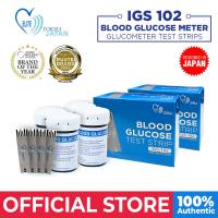 Indoplas Elite IGS102 Blood Glucose Meter Glucometer Test Strips - 100 pcs (2 boxes)