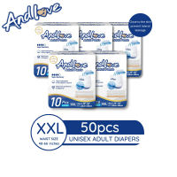 ANDLOVE adult diapers S/M/L/XL/XXL (50pcs/5pack) adult pull-up pants leak-proof