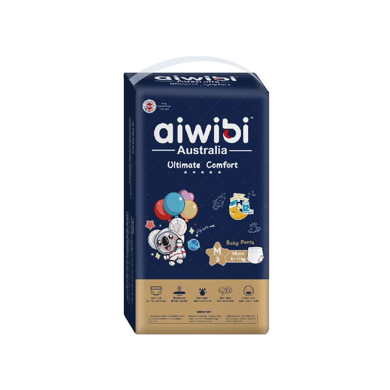 Aiwibi soft night pull-up pants diaper pants disposable diaper soft and breathable M-XXXL