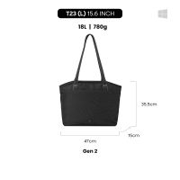 tomtoc T23 Women Tote Bag for Laptop & Macbook Women Shoulder Bag Ladies Office Bag
