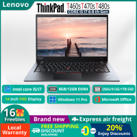 Lenovo ThinkPad T480s Laptop - Ultra-thin 14″ FHD / Intel Core i5 & i7 - 16GB RAM - 512GB & 1TB SSD / Windows 11 & MS Office 2024 / BrandNew Original - Business Laptop