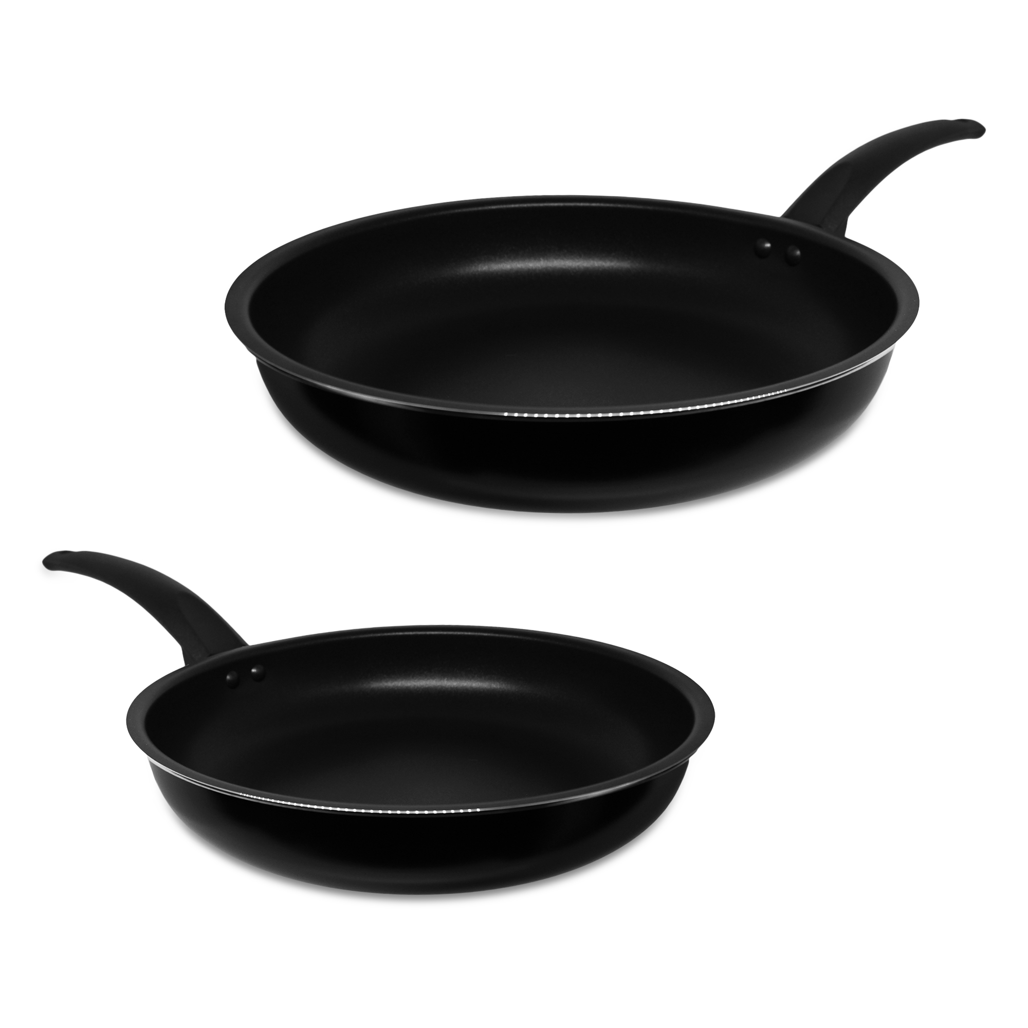 LocknLock Easy Fry Pan Set of 2pcs 24cm and 28cm NonStick (6cm depth