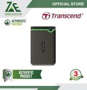 Transcend Slim 1TB Portable Hard Drive with 3-Year Warranty