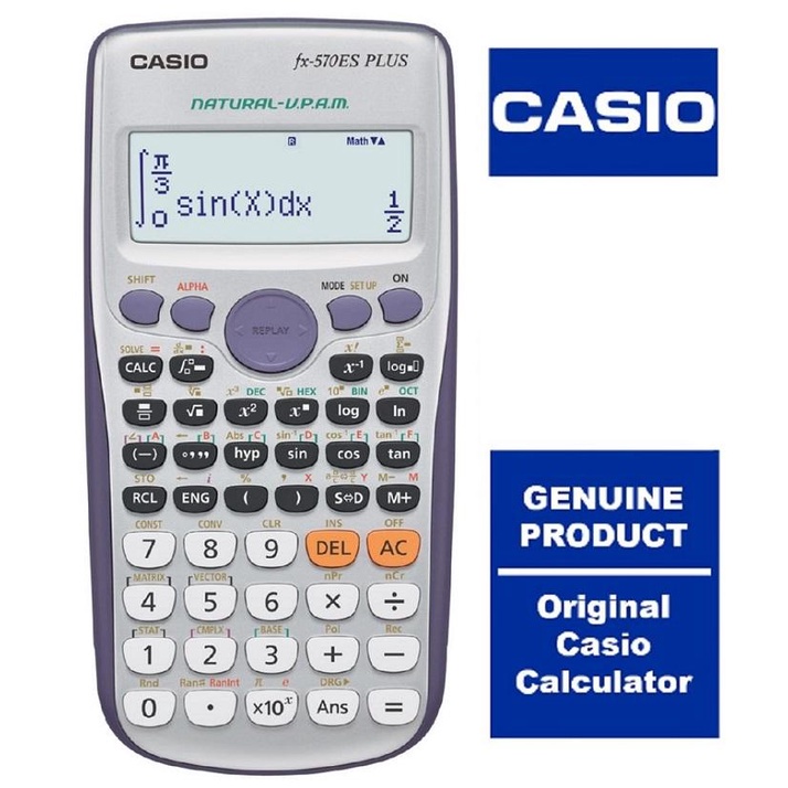 CASIO FX 570ES PLUS 2nd EDITION Scientific Calculator For the exclusive the Board of Directors
