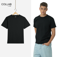 Collab By Inspi Premium Cotton Tees for Men and Women Plain Shirt Black Gray White T Shirt Fashionable Top Essential Shirts