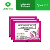 Strepsils Children Aged 6+ 6s - Pack of 3 (18 pcs)
