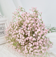 108Heads 60cm Babies Breath Artificial Flowers Plastic Gypsophila DIY Floral Bouquets Arrangement for Wedding Home Decoration