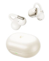 【1 Year Warranty】SoundPeats Clip1 Clip-On Earbuds Premium 12mm Dynamic Driver Speaker PU + Titanium-Coated Diaphragm High-Definition Codec Support: LDAC/LHDC Dynamic Equalization Algorithm Earbud Detachment Alert
