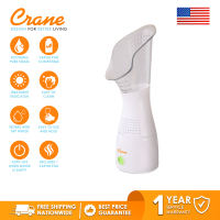 Crane Steam Inhaler Portable Sinus Relief Nebulizer with Auto-Off & Vapor Pad