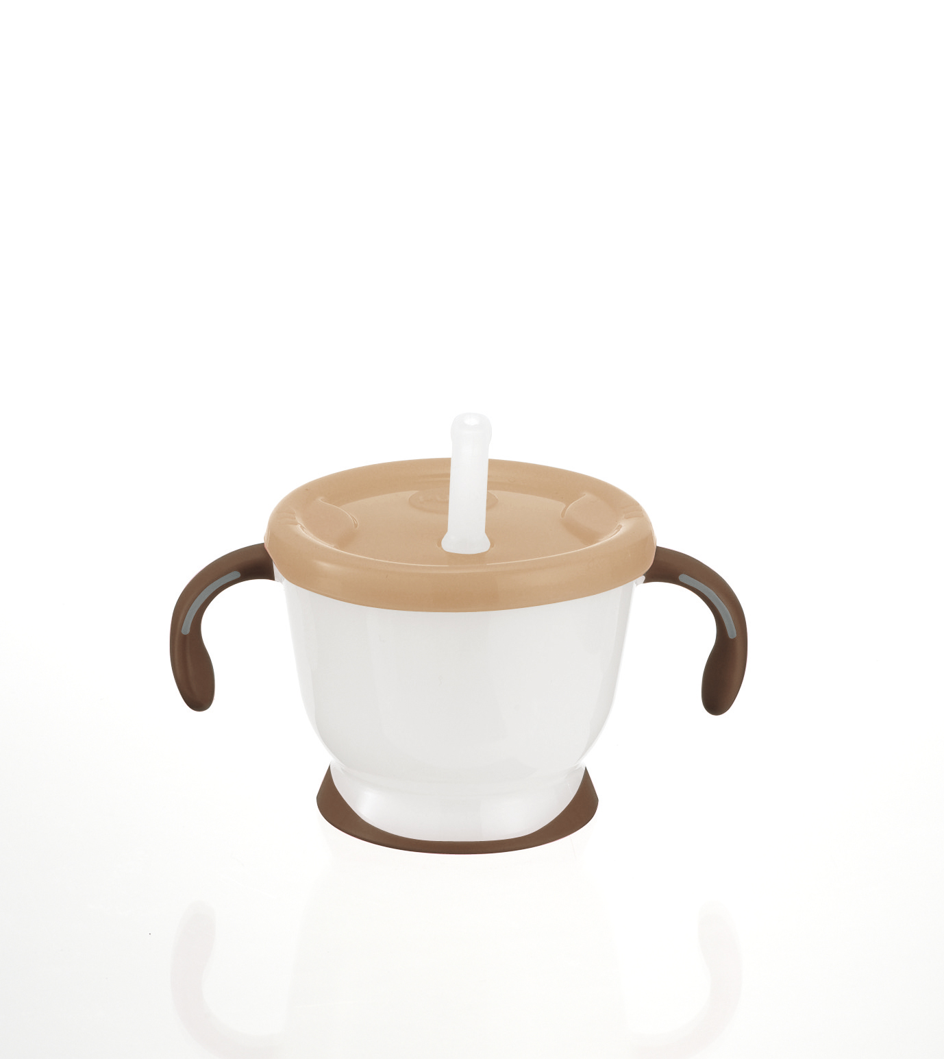 Richell AQULEA Cup de Straw Training Mug for Babies ~6-Months and Up (150ml)