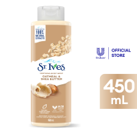 ST. IVES Oatmeal & Shea Butter Soothing Body Wash Made with 100% Natural Exfoliants & Extracts 450ML
