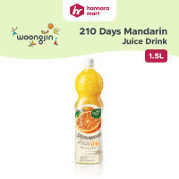 Woongjin Natures 210 Days Mandarin Juice Drink 1.5L | Hannara Mart
