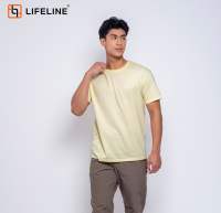Lifeline Roundneck T-Shirt (White | Blue Ice | Aqua | Cobalt Blue | Royal Blue | Navy | Black | Silver Gray | Heather Gray | Stone Gray | Maize Yellow | Cream | Fatigue | Choco Brown & 15 other colors)