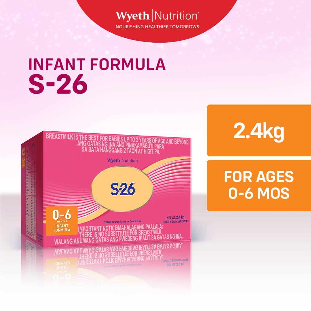 S-26 One Infant Formula Milk Powder for 0-6 Months Old 2.4kg