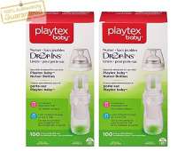 Playtex Baby Nurser Drop-Ins Baby Bottle Disposable Liners 8 -10 Oz 100 Pcs