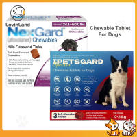 NxxGard Chew for Dogs 10-25kg VS IPETSGARD Spectra (1Tablet Only) EXP 2028
